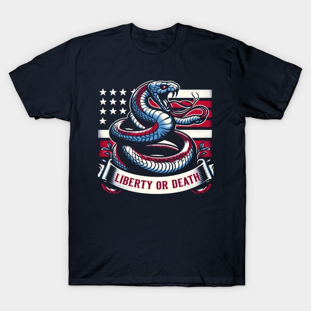 Liberty or Death T-Shirt by WolfeTEES